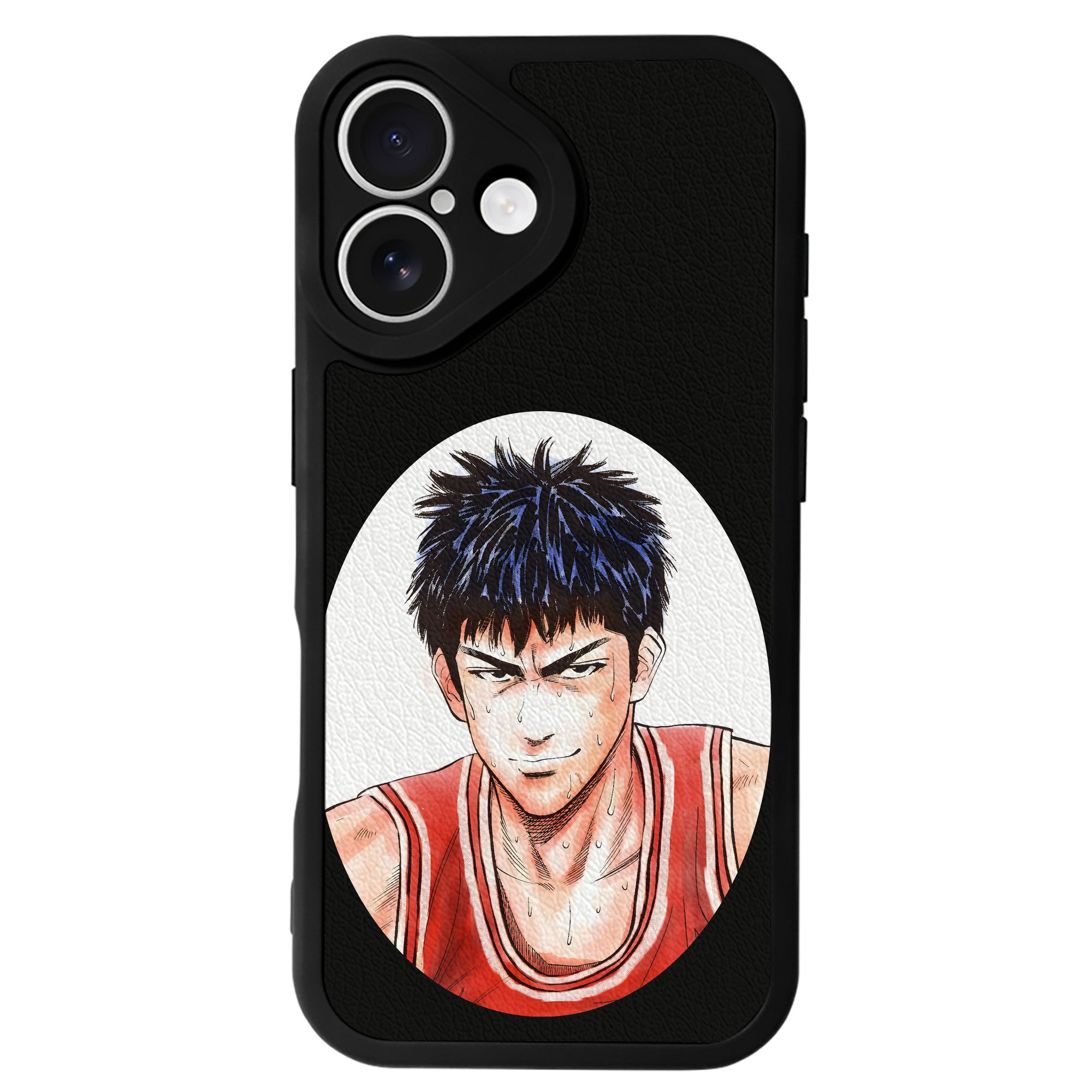 （画像用） SLAM DUNK／スラムダンク 【iPhone 16シリーズ対応】シリコンスマホケース（レザー調） 材質：シリコン